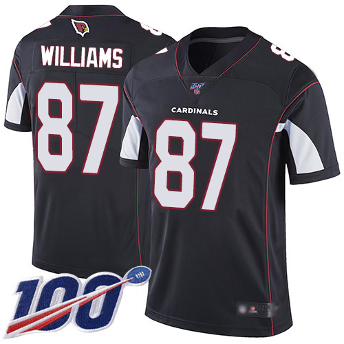 Arizona Cardinals Limited Black Men Maxx Williams Alternate Jersey NFL Football #87 100th Season Vapor Untouchable->arizona cardinals->NFL Jersey